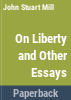On_liberty_and_other_essays
