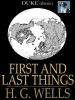 First_and_Last_Things