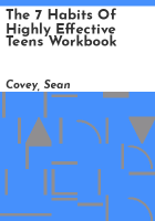 The_7_habits_of_highly_effective_teens_workbook