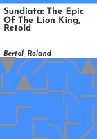 Sundiata__the_epic_of_the_Lion_King__retold