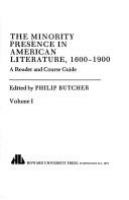 The_Minority_presence_in_American_literature__1600-1900